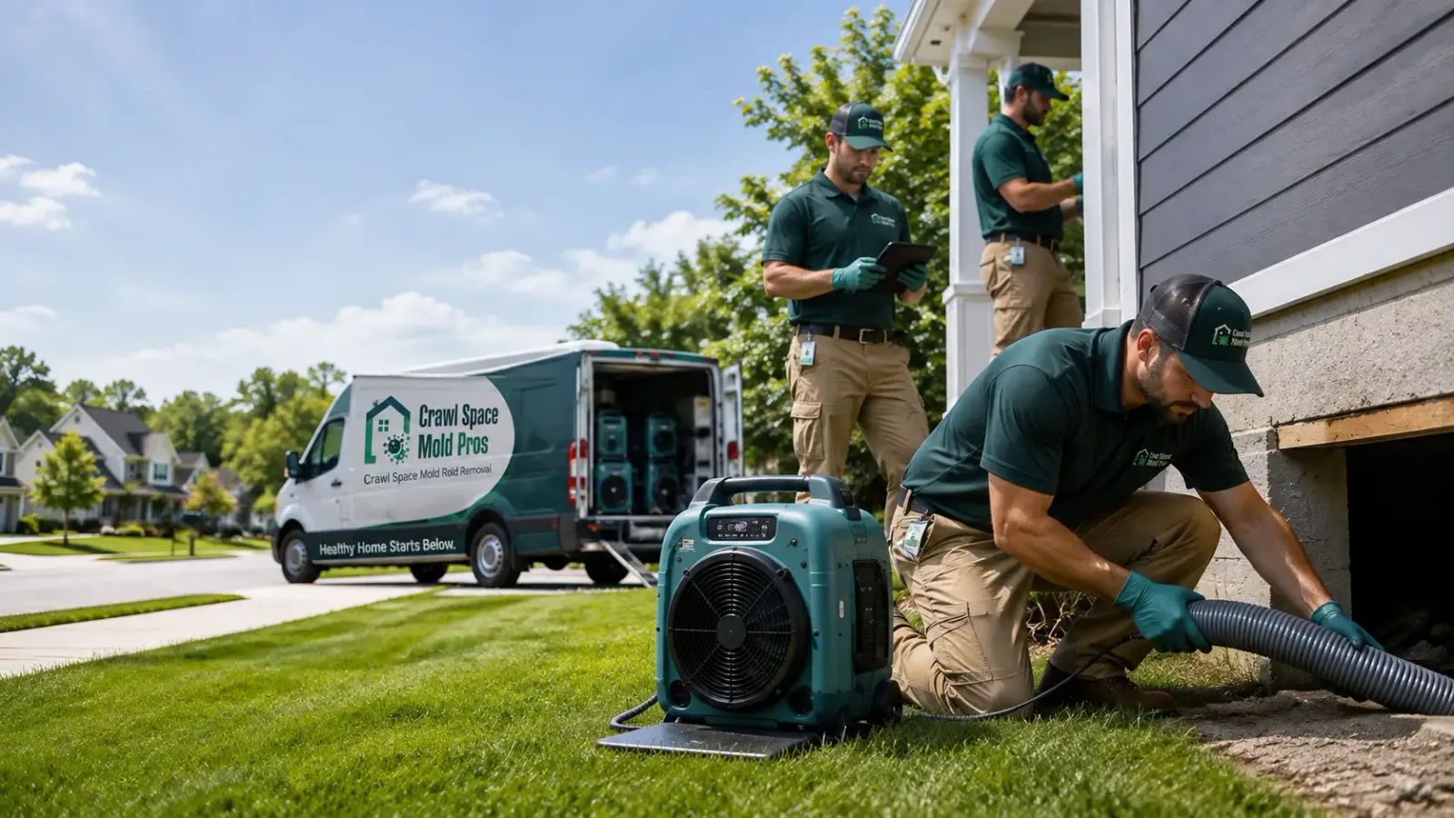Crawl Space Mold Removal in South Amboy, NJ